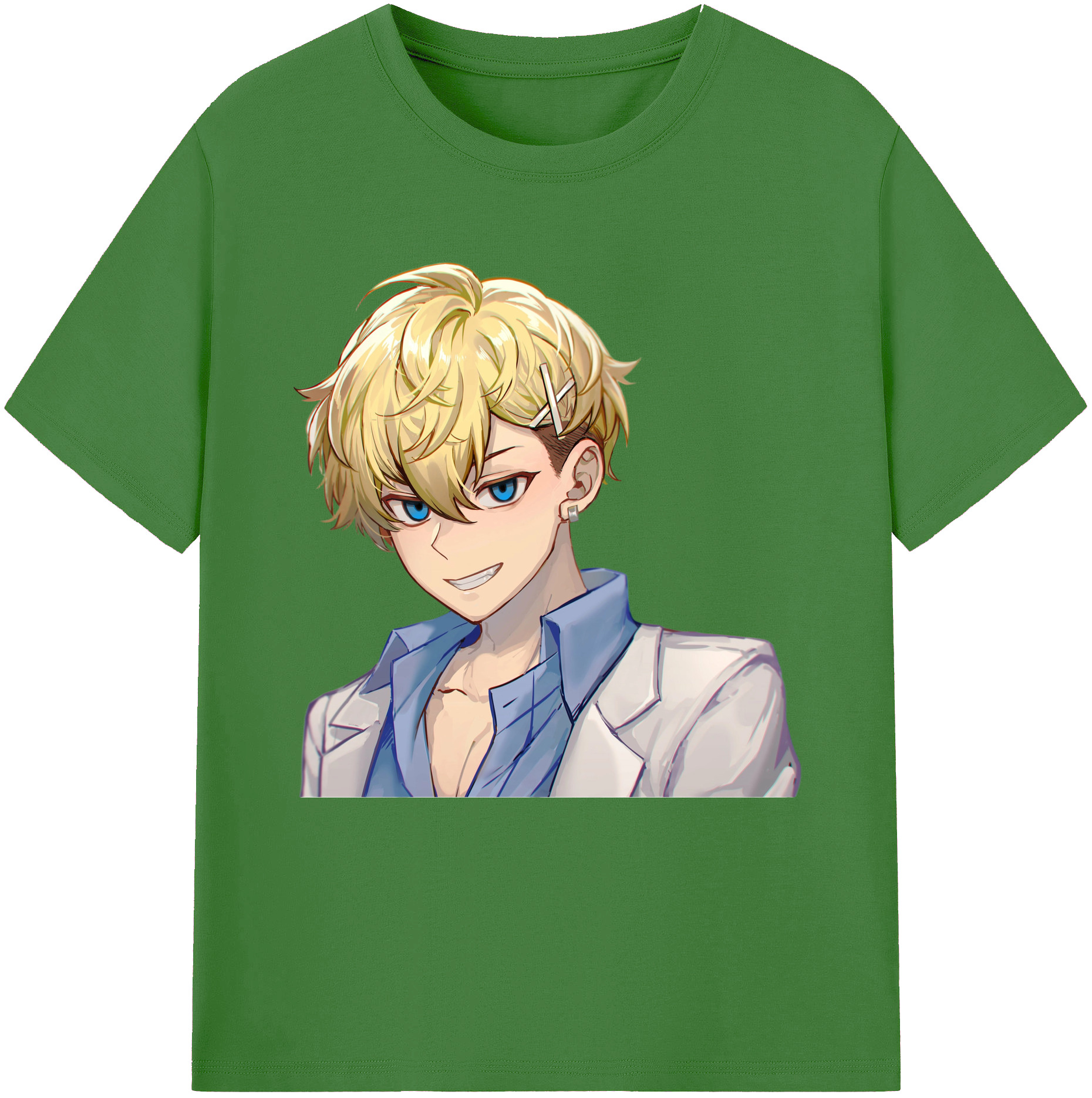 （画像用） 東京リベンジャーズ Tokyo Revengers レディースカジュアルプリントTシャツ（綿100％）